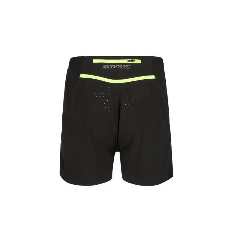 BODYCROSS Short Para Correr Oury Negro 4 BODYCROSS Short Para Correr Oury Negro - Imagen 2