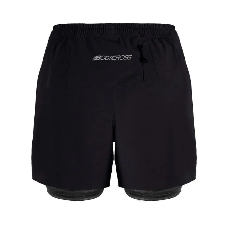 BODYCROSS Shorts 3 En 1 BEN Negro 4 BODYCROSS Shorts 3 En 1 BEN Negro - Imagen 3