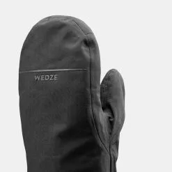 WEDZE SOBREGUANTES ESQUÍ ADULTO CÁLIDO IMPERMEABLE NEGROS -Regattas Tienda sobreguantes esqui adulto calido impermeable negros 4
