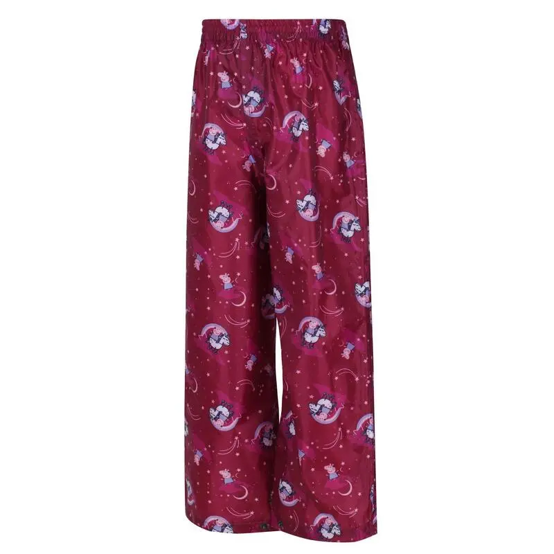 Regatta Sobrepantalones Wonder Peppa Pig Para Niños/Niñas Frambuesa Radiante 6 Regatta Sobrepantalones Wonder Peppa Pig Para Niños/Niñas Frambuesa Radiante - Imagen 4