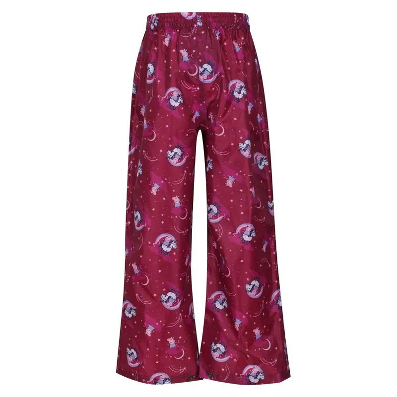 Regatta Sobrepantalones Wonder Peppa Pig Para Niños/Niñas Frambuesa Radiante 3 Regatta Sobrepantalones Wonder Peppa Pig Para Niños/Niñas Frambuesa Radiante