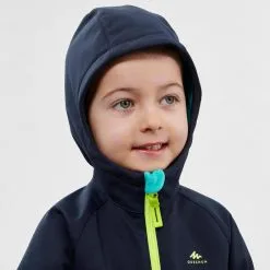 Quechua Softshell De Montaña Y Trekking NIños 2-6 Años Quecha MH550 Azul -Regattas Tienda softshell de montaa y trekking nios 2 6 aos quecha mh550 azul 3