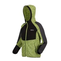 Regatta Sudadera Con Cremallera Dissolver VI Jaspeada De Polar Para Niños/Niñas Negro, -Regattas Tienda sudadera con cremallera dissolver vi jaspeada de polar para niosnias negro 2