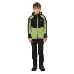 Regatta Sudadera Con Cremallera Dissolver VI Jaspeada De Polar Para Niños/Niñas Negro, -Regattas Tienda sudadera con cremallera dissolver vi jaspeada de polar para niosnias negro 3