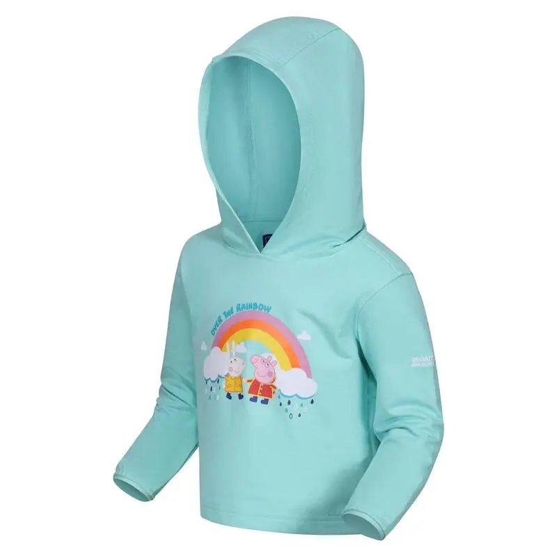 Regatta Sudadera De Peppa Pig Arco Iris Para Niños/Niñas Azul Aruba 6 Regatta Sudadera De Peppa Pig Arco Iris Para Niños/Niñas Azul Aruba - Imagen 4