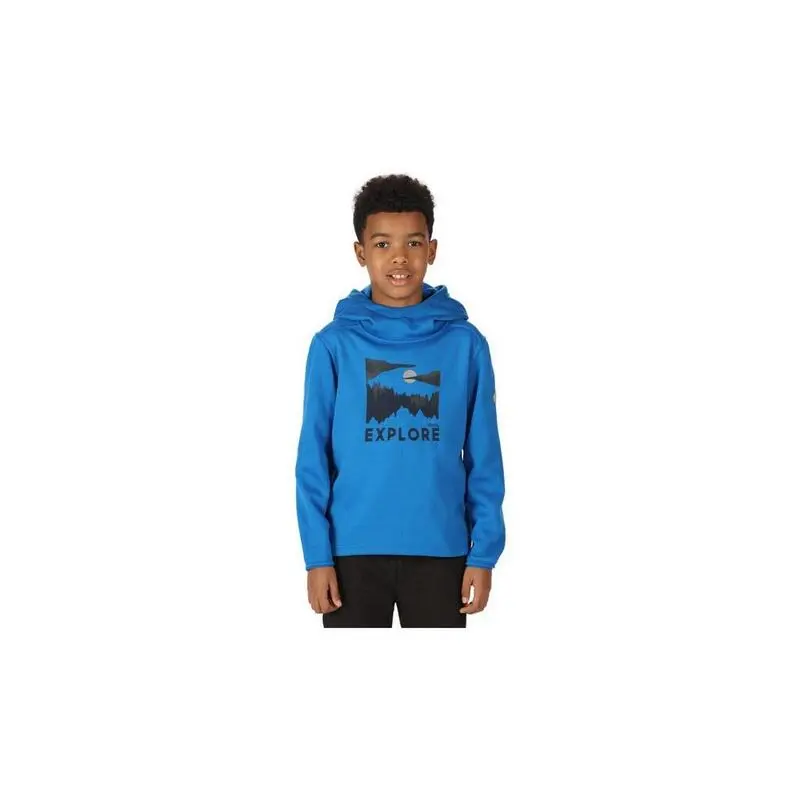 Regatta Sudadera Highton Impresa Para Niños/Niñas Azul Sky Diver 5 Regatta Sudadera Highton Impresa Para Niños/Niñas Azul Sky Diver - Imagen 3