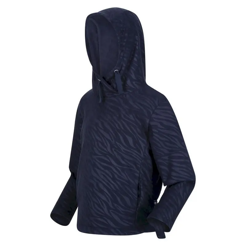 Regatta Sudadera Kalina Estampado De Cebra De Polar Para Niños/Niñas Marino 6 Regatta Sudadera Kalina Estampado De Cebra De Polar Para Niños/Niñas Marino - Imagen 4