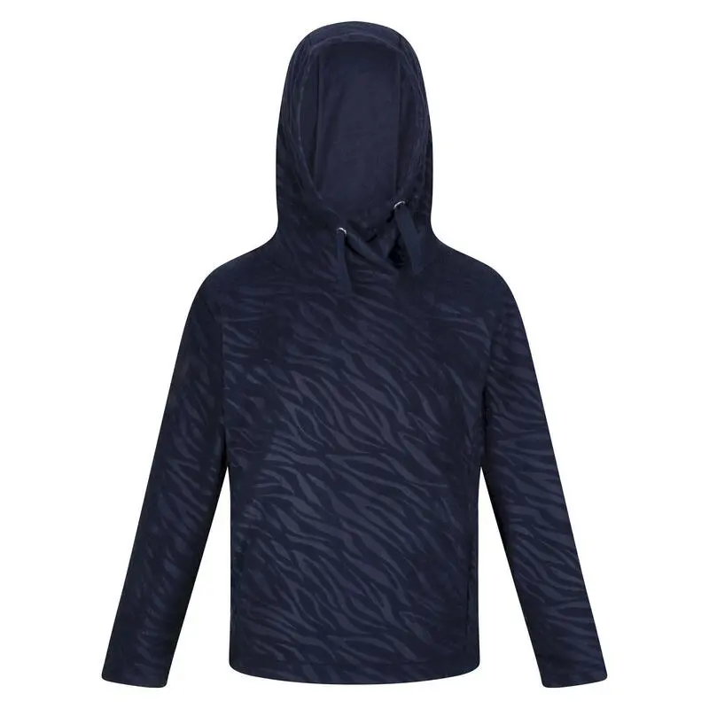 Regatta Sudadera Kalina Estampado De Cebra De Polar Para Niños/Niñas Marino 3 Regatta Sudadera Kalina Estampado De Cebra De Polar Para Niños/Niñas Marino