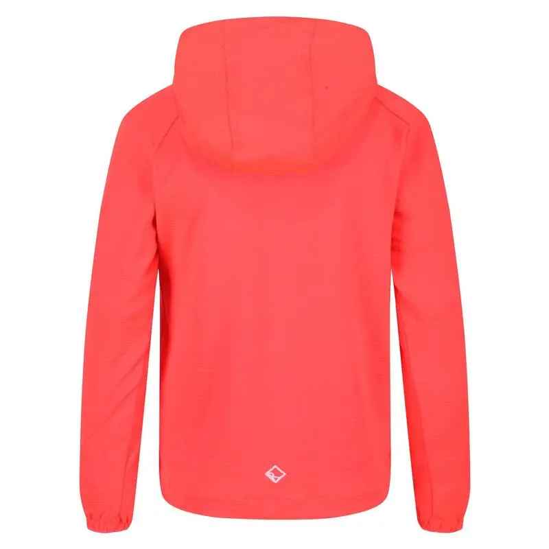 Regatta Sudadera Polar Eugina Con Capucha Para Niños Niñas Coral Fuego 4 Regatta Sudadera Polar Eugina Con Capucha Para Niños Niñas Coral Fuego - Imagen 2