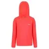 Regatta Sudadera Polar Eugina Con Capucha Para Niños Niñas Coral Fuego -Regattas Tienda sudadera polar eugina con capucha para nios nias coral fuego