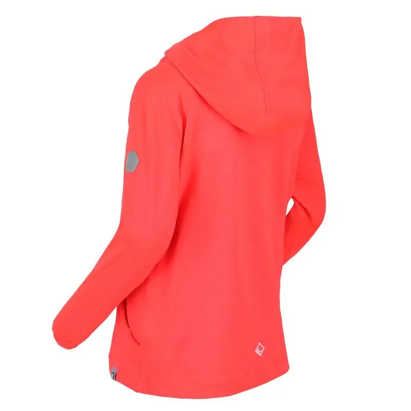 Regatta Sudadera Polar Eugina Con Capucha Para Niños Niñas Coral Fuego 6 Regatta Sudadera Polar Eugina Con Capucha Para Niños Niñas Coral Fuego - Imagen 4