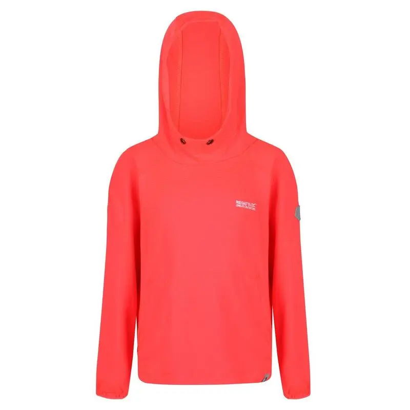 Regatta Sudadera Polar Eugina Con Capucha Para Niños Niñas Coral Fuego 3 Regatta Sudadera Polar Eugina Con Capucha Para Niños Niñas Coral Fuego