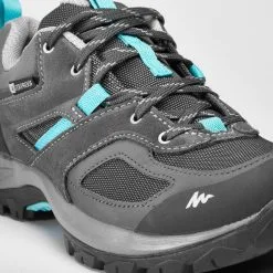 Zapatillas De Montaña Y Trekking Impermeables Mujer Quechua MH100 Gris -Regattas Tienda zapatillas de montaa y trekking impermeables mujer quechua mh100 gris 3
