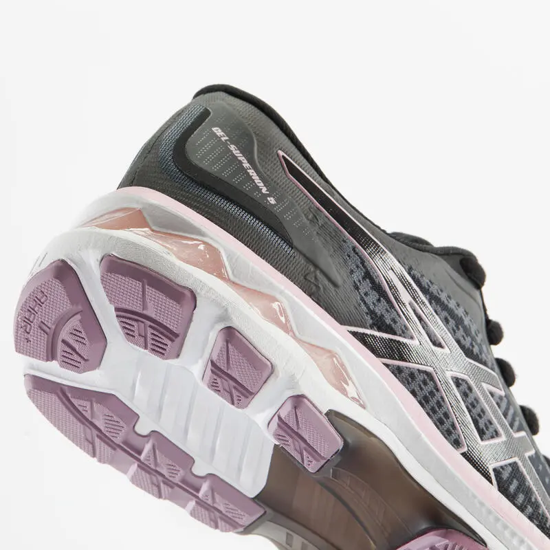 Zapatillas Running Asics Gel Superion 5 Mujer Negro Rosa 6 Zapatillas Running Asics Gel Superion 5 Mujer Negro Rosa - Imagen 4