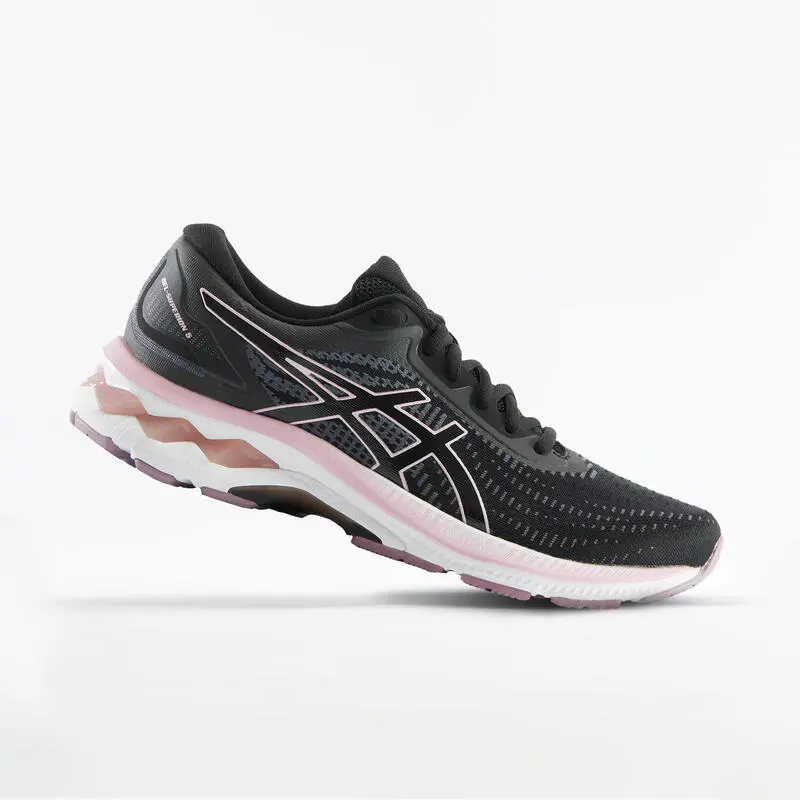 Zapatillas Running Asics Gel Superion 5 Mujer Negro Rosa 3 Zapatillas Running Asics Gel Superion 5 Mujer Negro Rosa